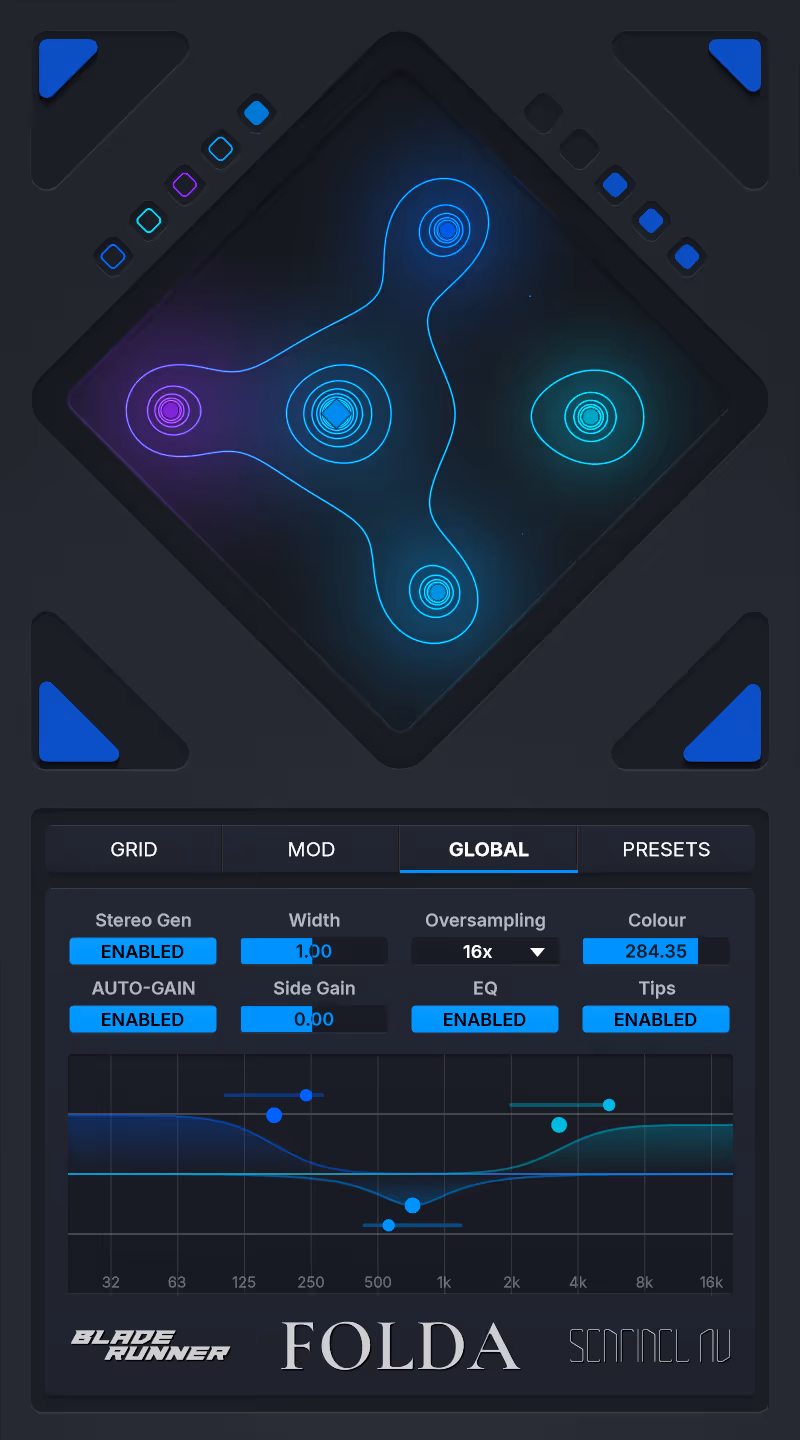 Folda GLOBAL tab screenshot